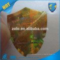 Elegante Custom design roll etiqueta de holograma 3d / abrangente etiqueta contra falsificação